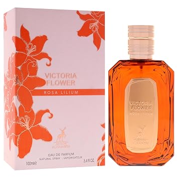Victoria Flower - Rosa Lilium by Maison Alhambra for Women - 3.4 oz EDP Spray