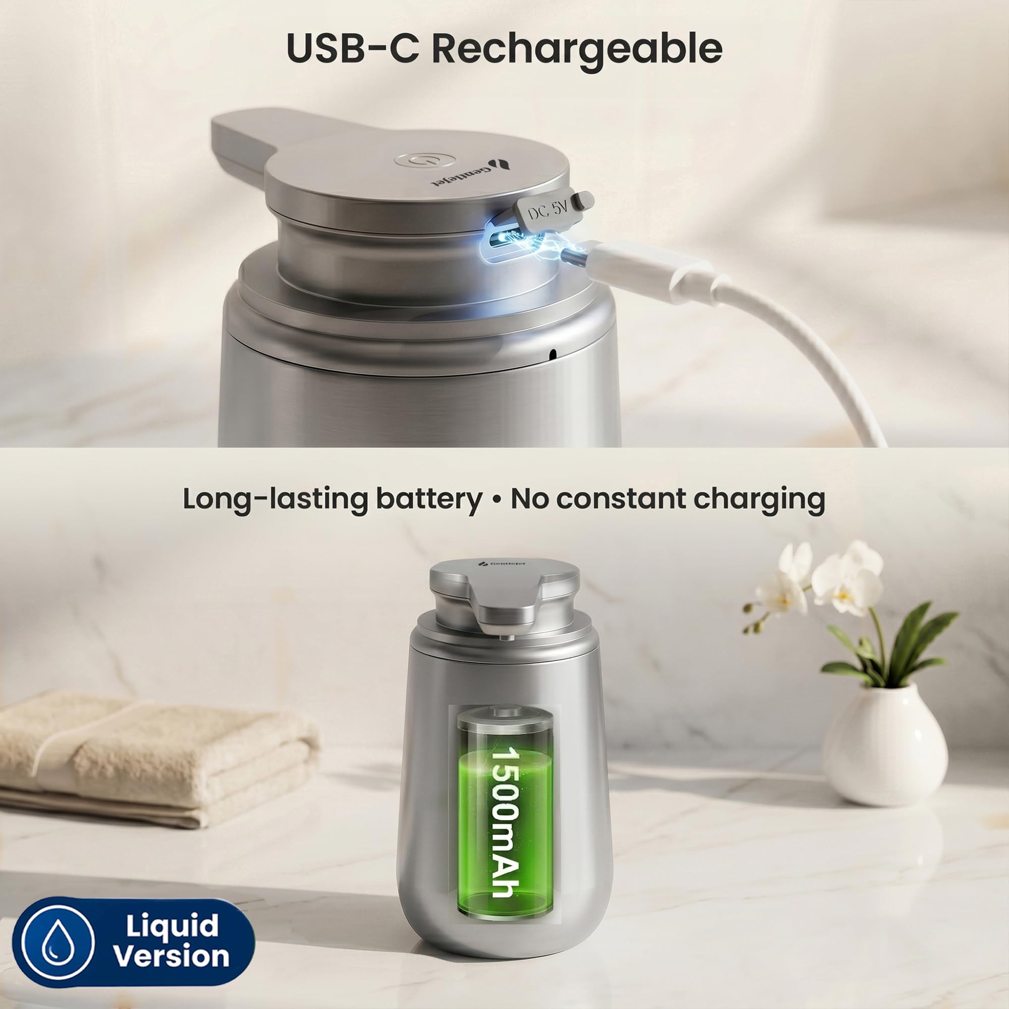 Amazon.com: GentleJet NovaJet Automatic Liquid Soap Dispenser