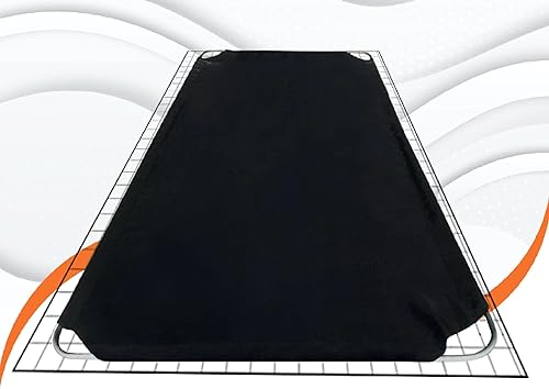 MuckMat Pro L (12 x 19 pies) Control de la suciedad de la suciedad, estabilización del fondo del lago y prevención de malezas, barrera de algas