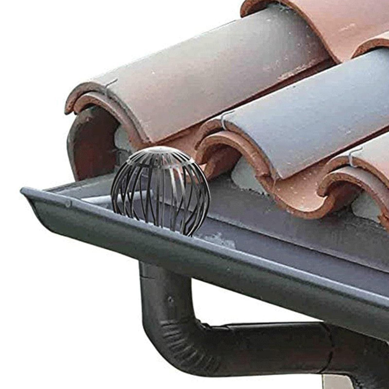 Fashion My Day 2X Down Pipe Gutter Pipe Guard Filters Strainer Anti Leaves Blockage