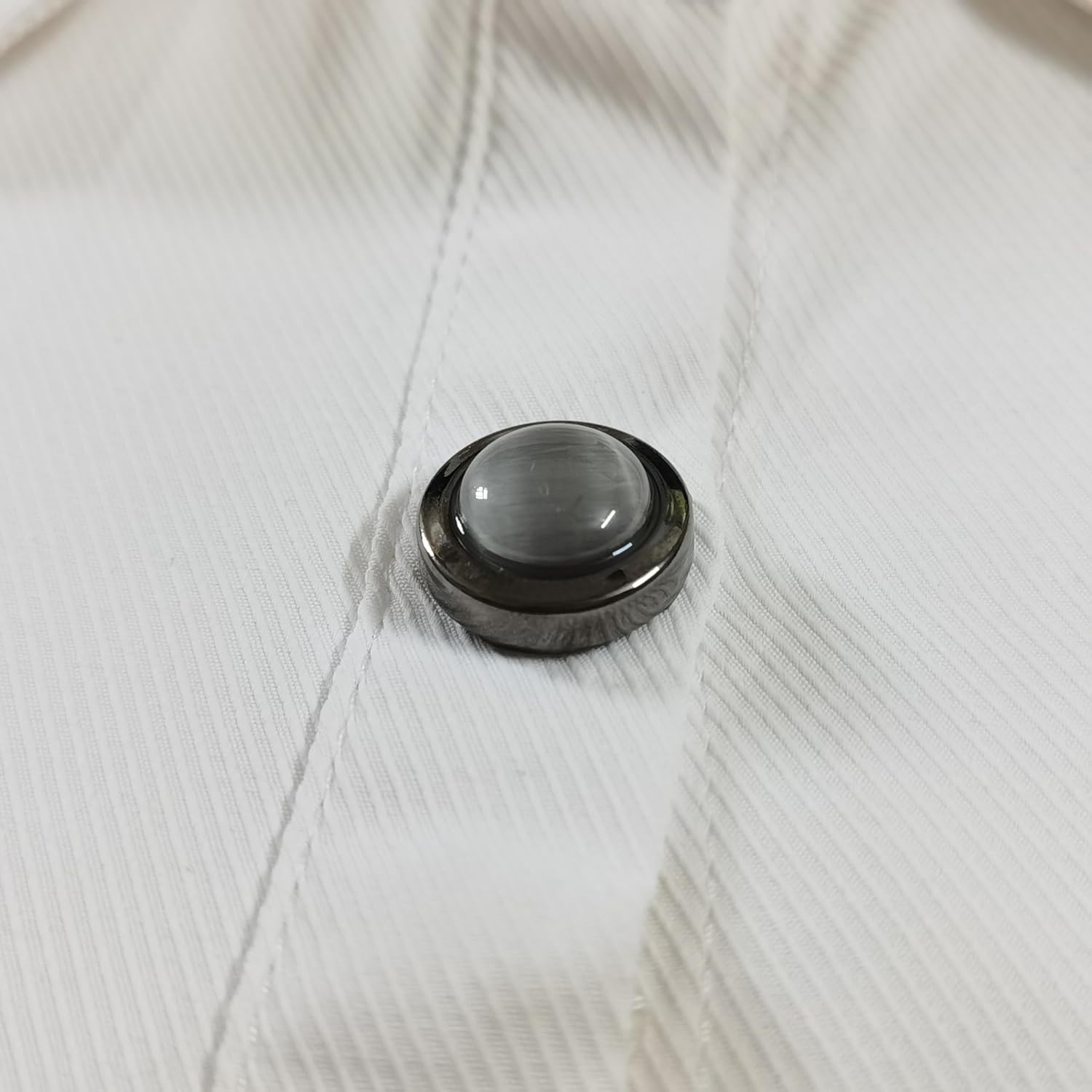Button Covers & Cufflinks for Men Women Dress Shirts image 5