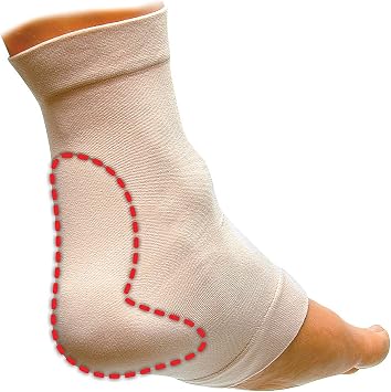 Silipos Achilles Heel Gel Pad Sleeve Large/XLarge