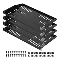 VEVOR Ripiano per Mensola Server 1U, 4 Pezzi