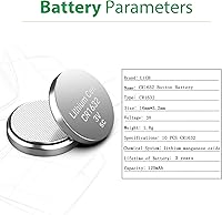 Vista 2 de LiCB Paquete de 10 baterías de litio CR1632 3V CR 1632