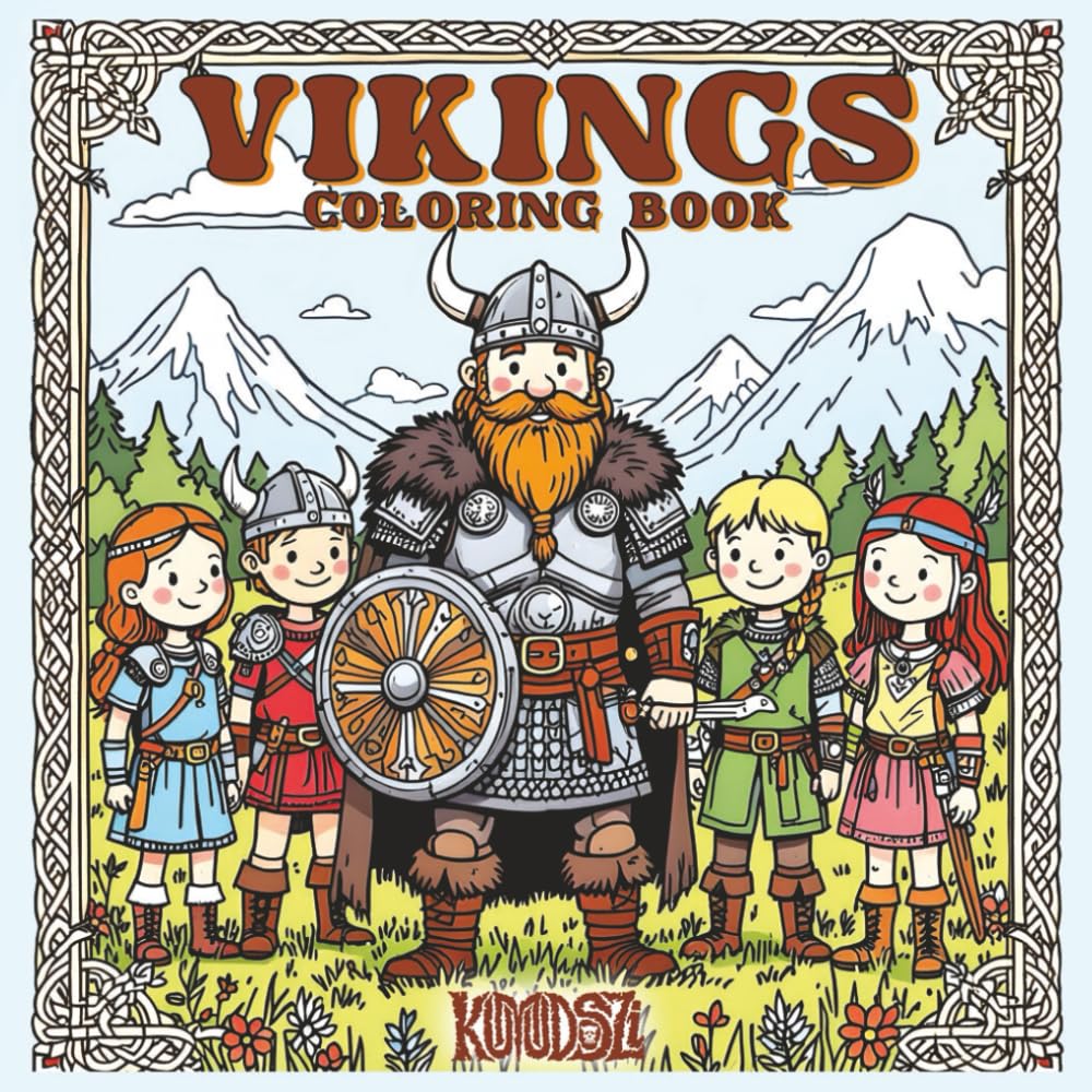 Vikings Coloring Book