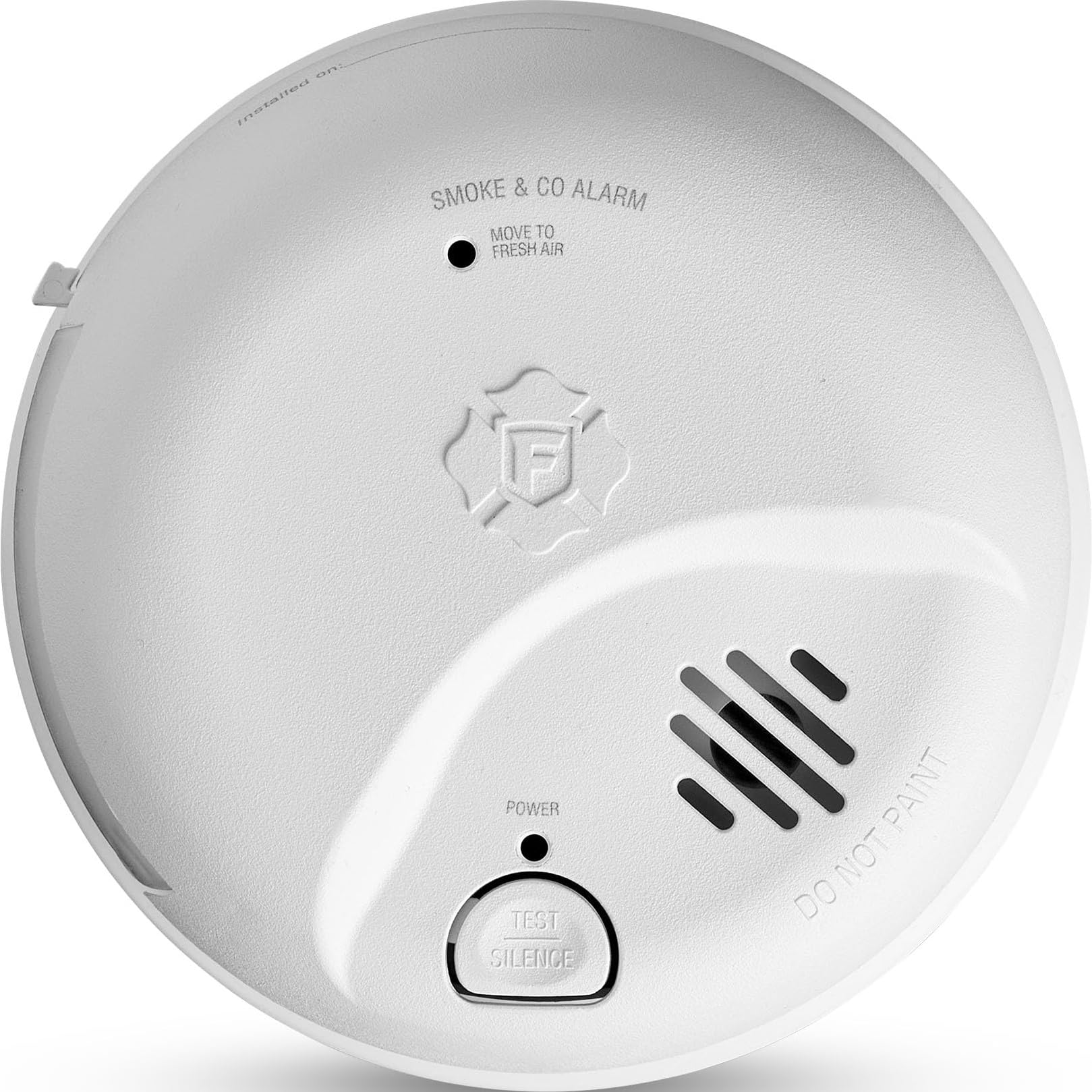SMICO100-AC, 9V Battery Backup First Alert Hardwire Combination Smoke & Carbon Monoxide Alarm