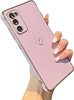 Vista 109 de ZTOFERA Funda diseñada para Google Pixel 7a, bonito diseño de corazones de amor con borde chapado y protección de lente de cámara, para Google Pixel