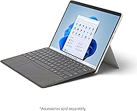 Vista 6 de Microsoft Surface Pro 8-13" Touchscreen - Intel® Core™ i5-8GB Memory - 128GB SSD - Device Only - Platinum (Latest Model)