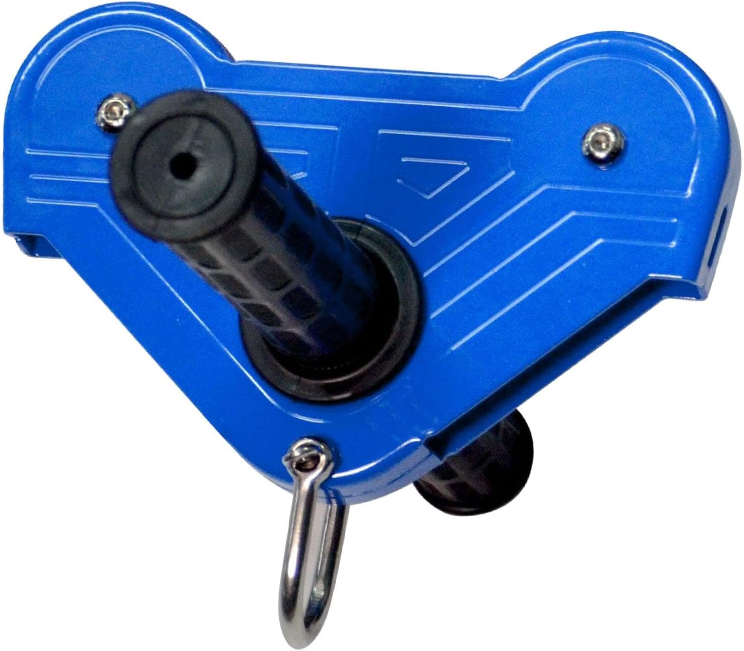 Zip Line for Kids Equipment Supplies Accessories Zip Wire Rope Handle Outdoor Pulley for Gift Camping Backyard Outdoor Treehouse, Red(Blue)