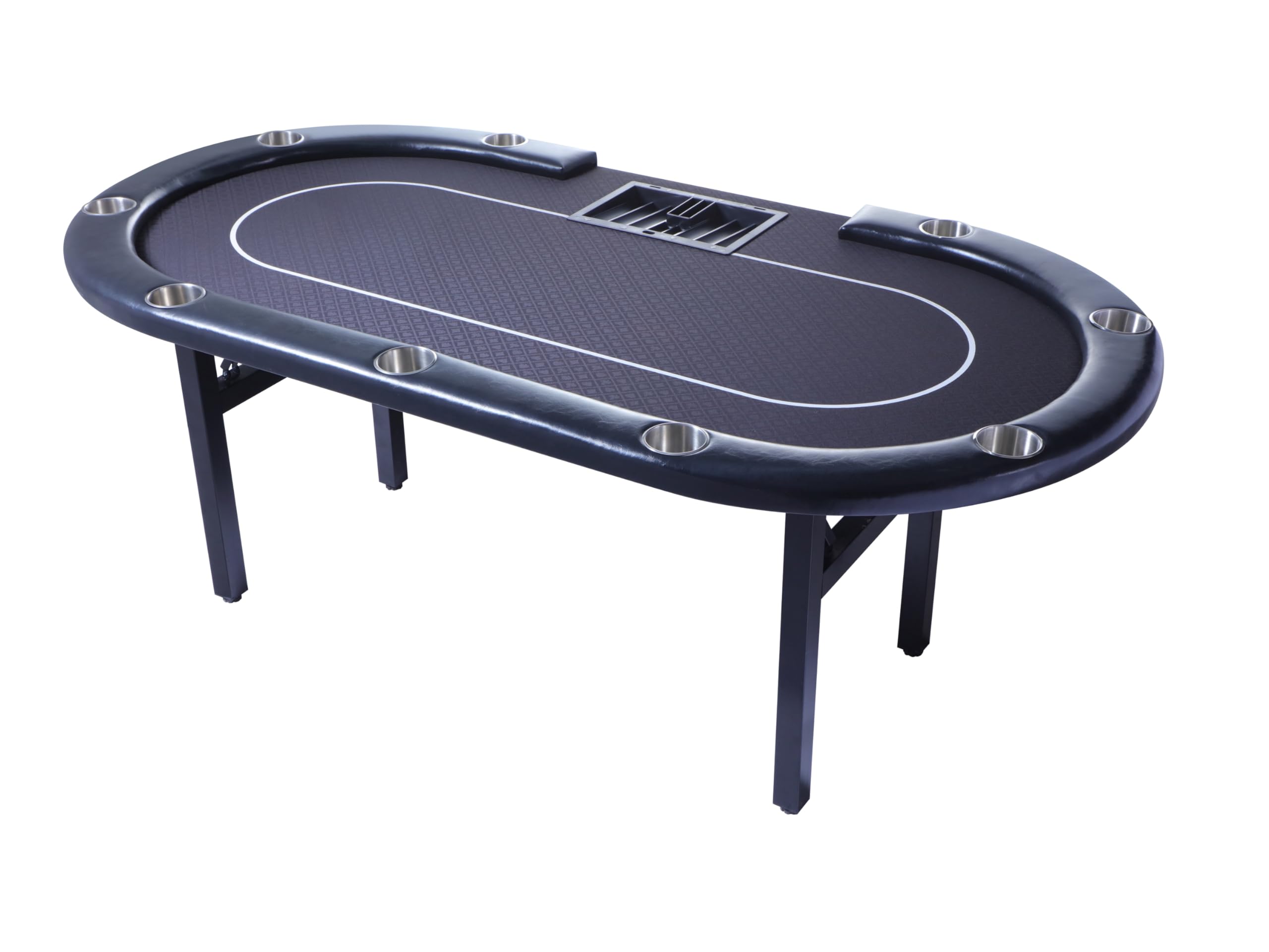 Riverboat Dealer P9 Turnier-Pokertisch in Suited Speed Cloth (213 x 112cm)
