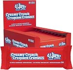 Wispy Protein Bar | 18g Protein per Bar, High Protein Snack Bars with Low Sugar | Chocolate Coated Soft Layered Protein Bar | Convenient On-The-Go Snack with No Added Sugar | Box of 10 (Banana Split)