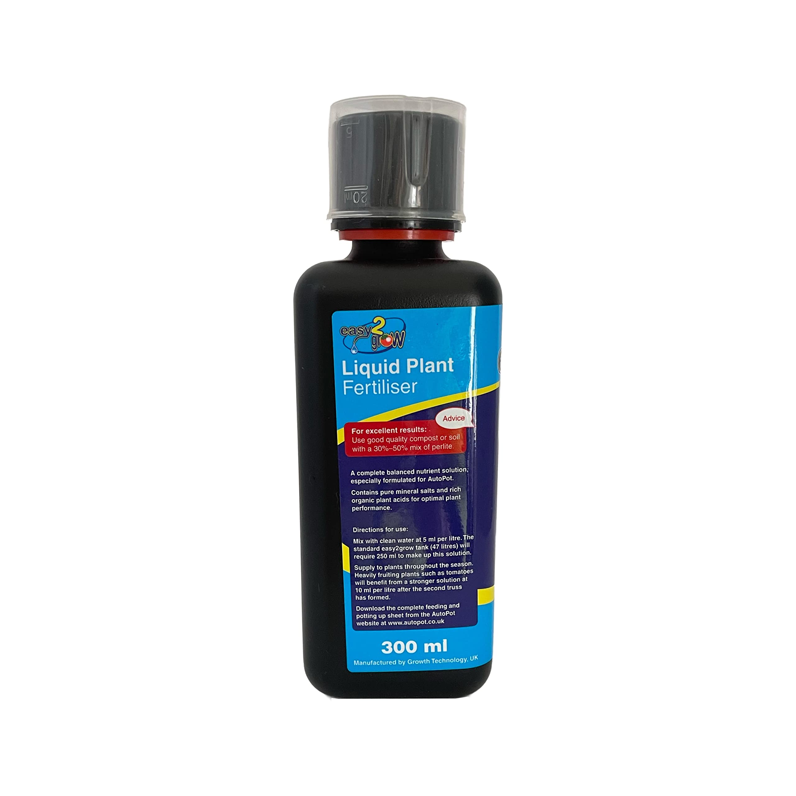 easy2grow Liquid Plant Fertilizer 300 ml AutoPot Blte Wachstum Dnger NPK  : Amazon.de: Garten
