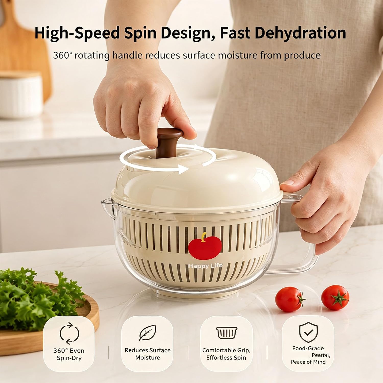 Fruit Salad Dryer, Green