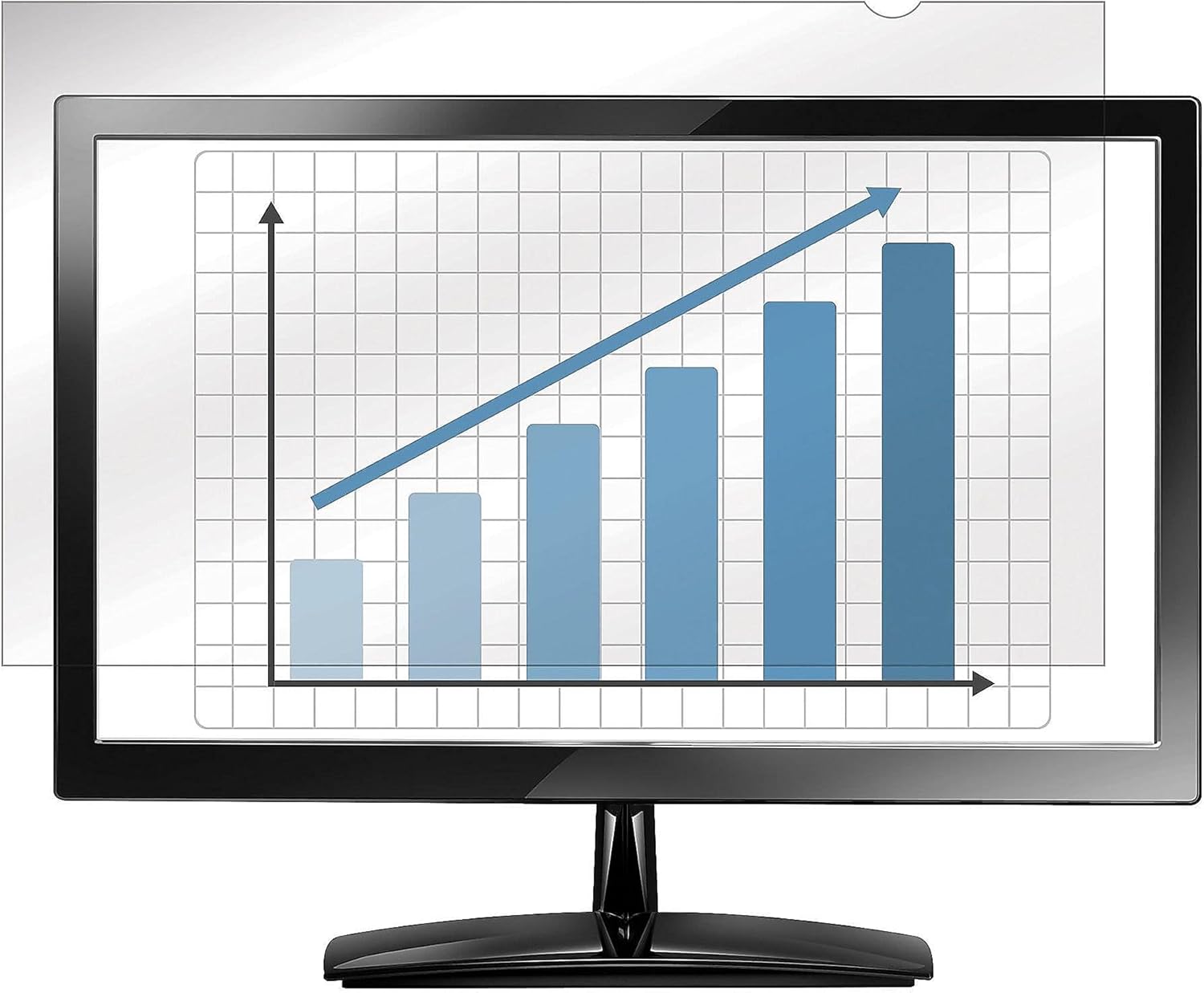 Fellowesamp;reg; - Black-Out Privacy Frameless Filter for 19amp;quot; LCD/Notebook, Antiglare - Sold As 1 Each - Fits and protects notebook or LCD monitor.