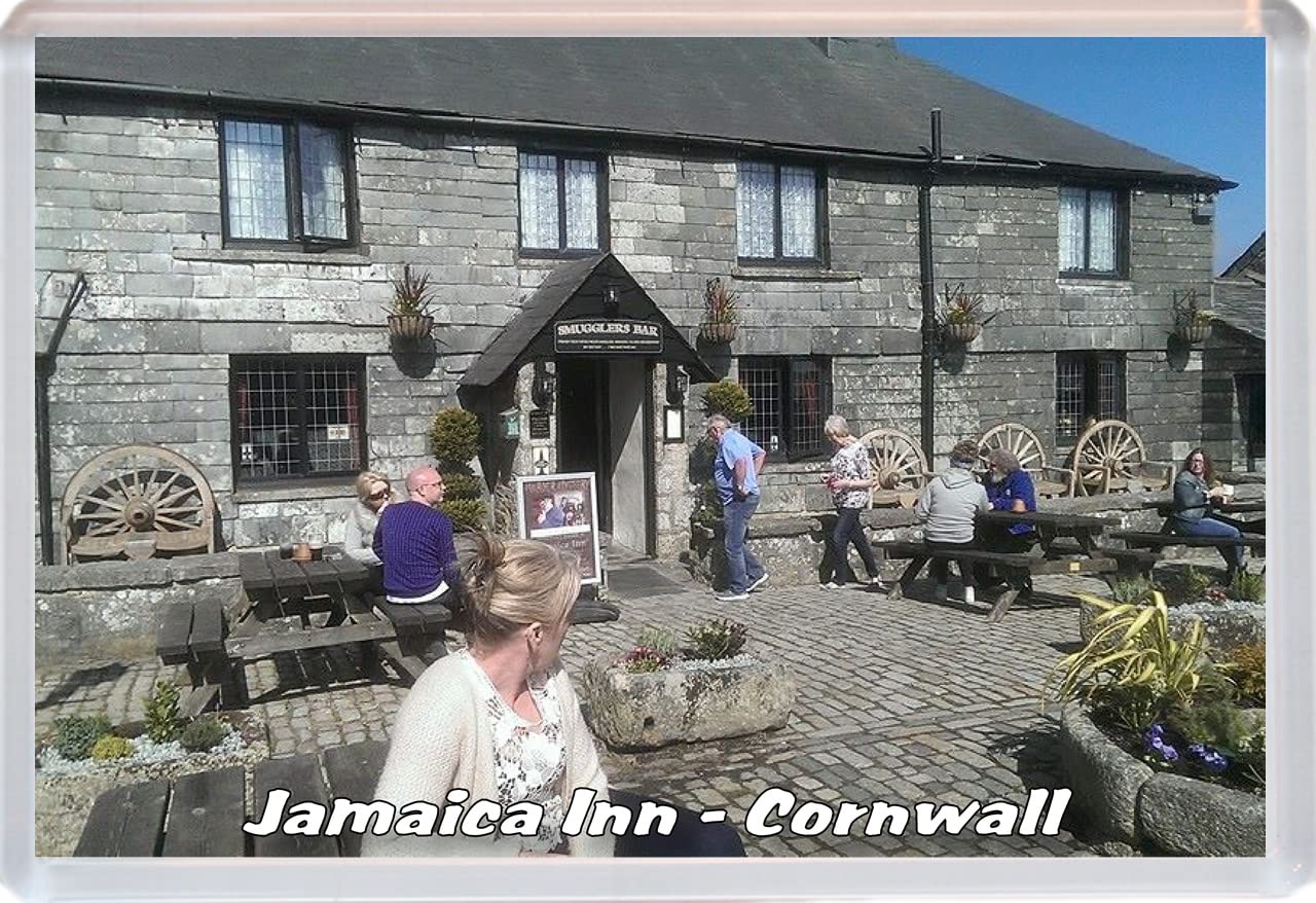 Baked Bean Store Multicolor Jamaica Inn - Cornwall - 96 X 67Mm Jumbo Fridge Magnet/Magnets Bbsfhm637