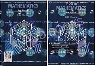 Rd Sharma Class 10 Maths 2025-26 CBSE Examinations | R D Sharma Class 10 Mathematics with MCQ Book (Pack of 2 Books)