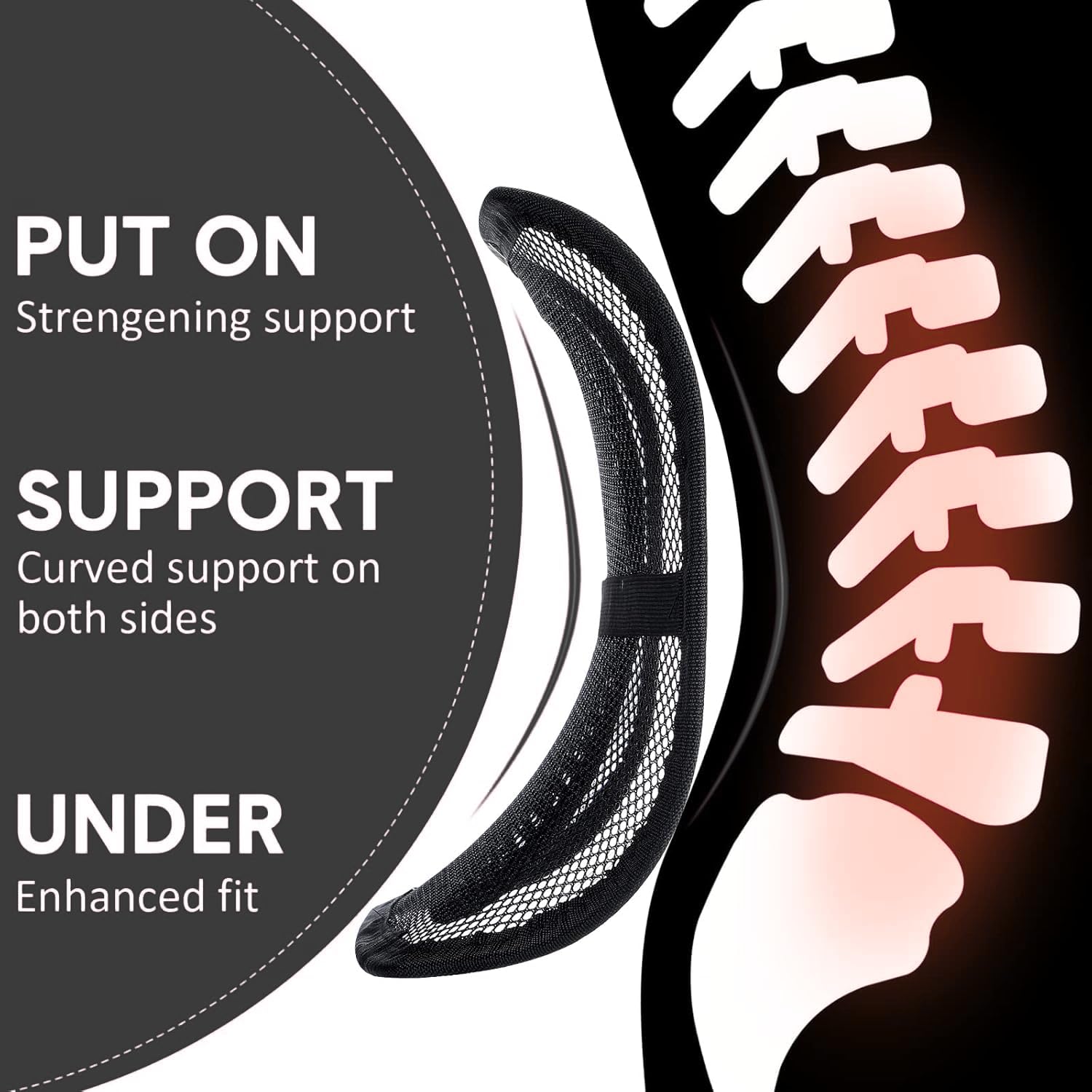 Argonomic Aries back support for office chair and car seat with massage beads - Lumbar cushion for relieving back pain, improvement improvement Argonomic Aries back support for office chair and car seat with massage beads - Lumbar cushion for relieving back pain, improvement improvement