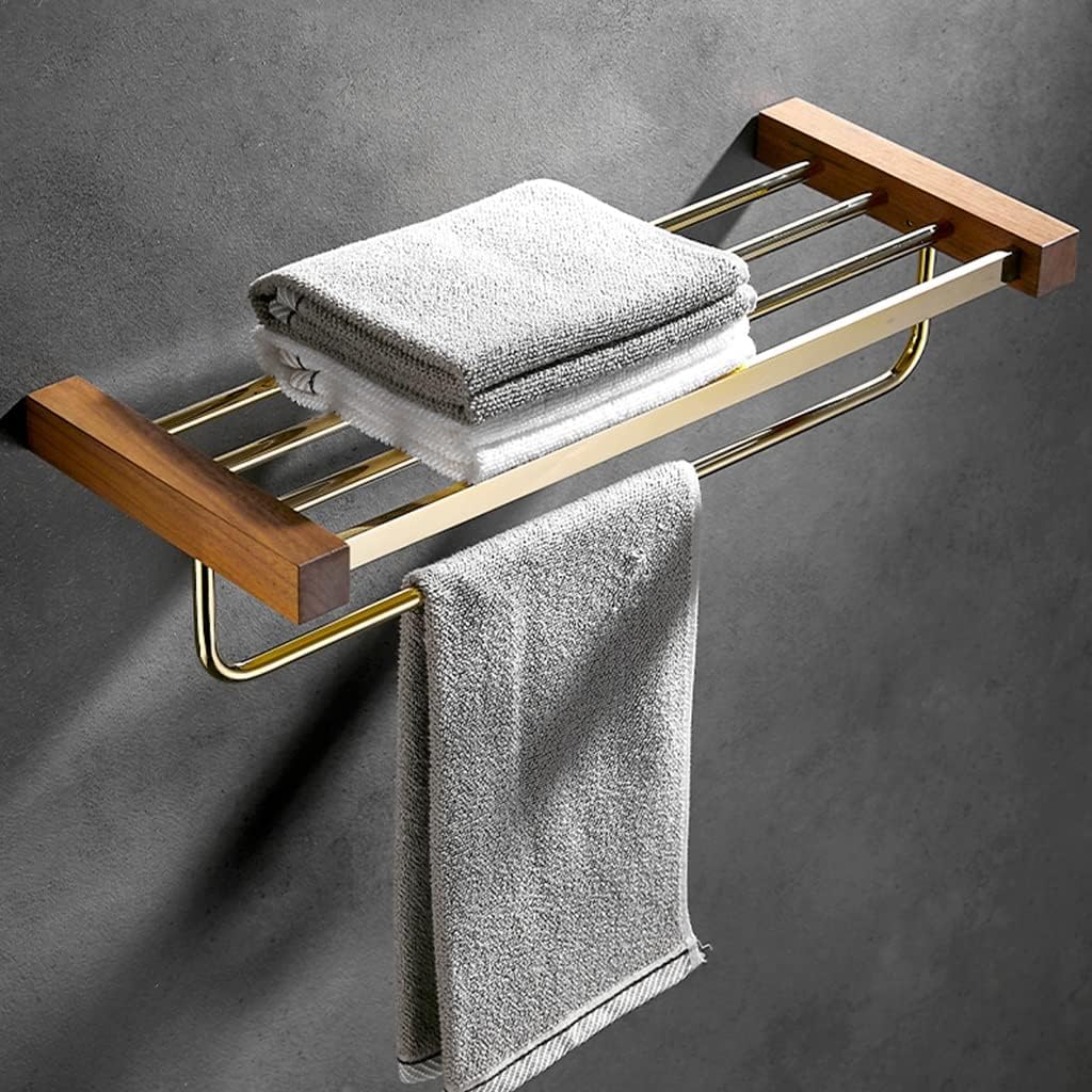 Towel Rails, Bathroom Shelves All Wall Mounted Towel Rack, Toilet Paper, Robe Towel Hooks, Towel Bathroom Accessories/Bath Towel Rack