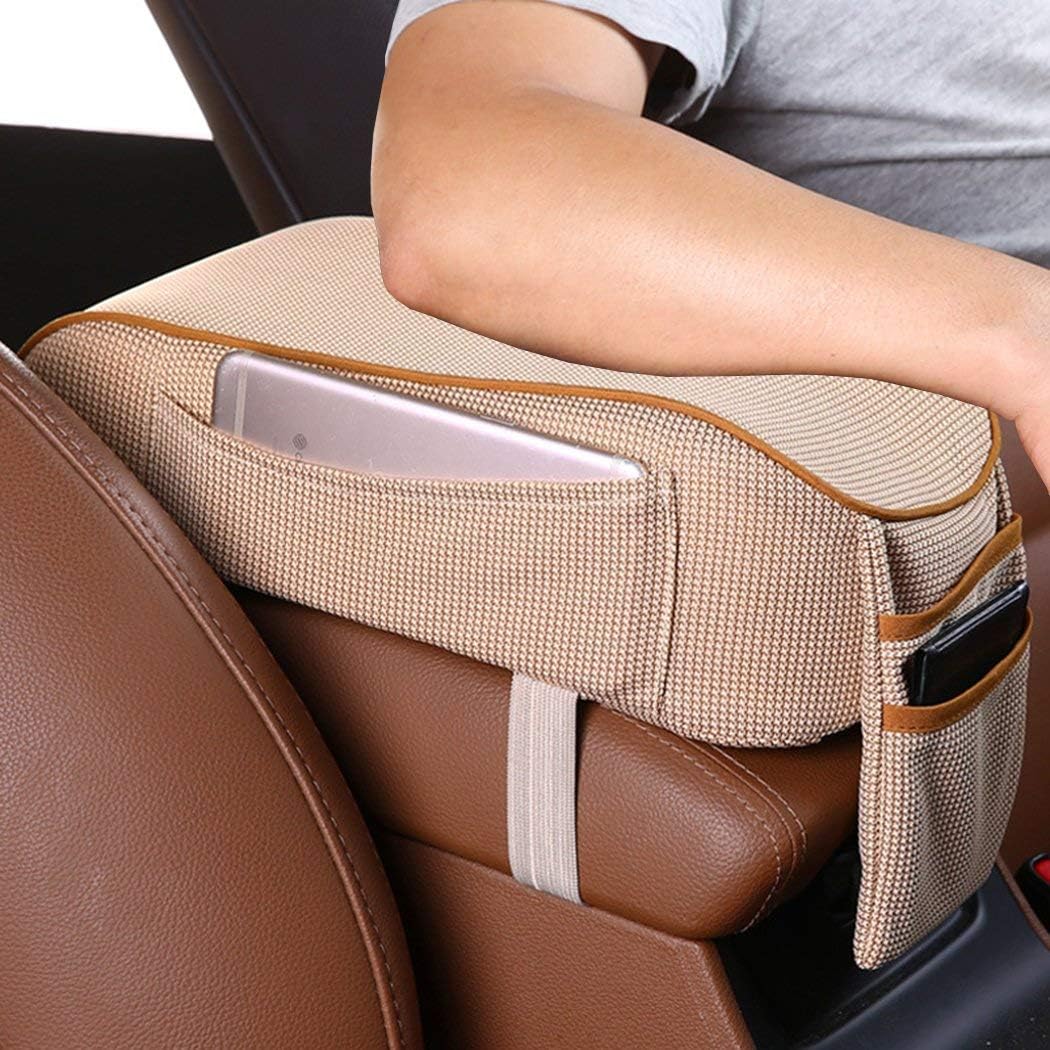 car armrest pillow