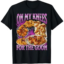 On My Knees Funny Crab Rangoon Meme Bootleg Graphic T-Shirt
