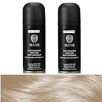 Vista 6 de Mane Spray para engrosar el cabello, tamaño de viaje, paquete dúo de 3.4 fl oz (marrón oscuro)