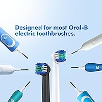 Vista 3 de Cabezales de cepillo de dientes de repuesto compatibles con Oral B Braun, 4 piezas de limpieza profesional de precisión para Oral-b 7000, Clean