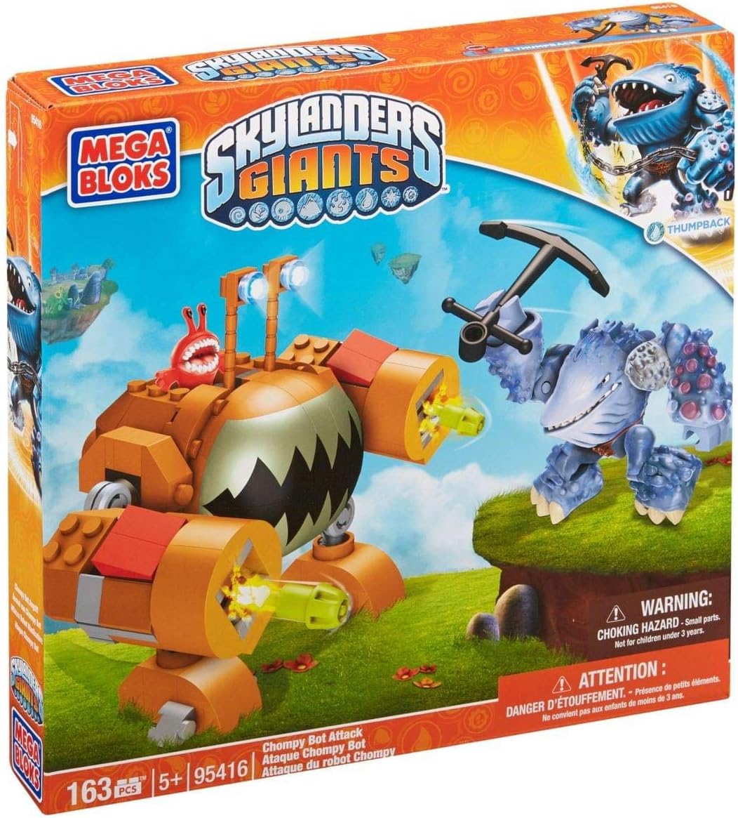 Mega Bloks Skylanders Chompy Bot Attack
