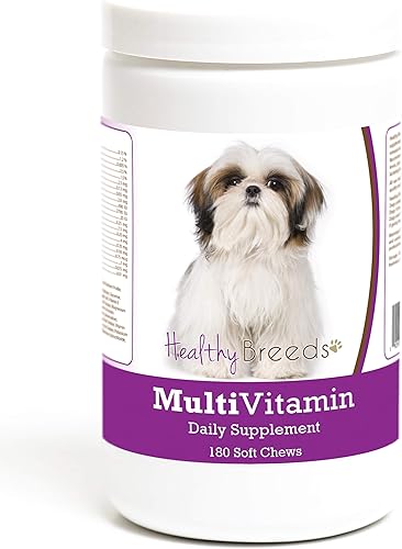 Miniatura 78 de Healthy Breeds Bulldog Multivitamínico Masticable Suave para Perros 180 Recuento
