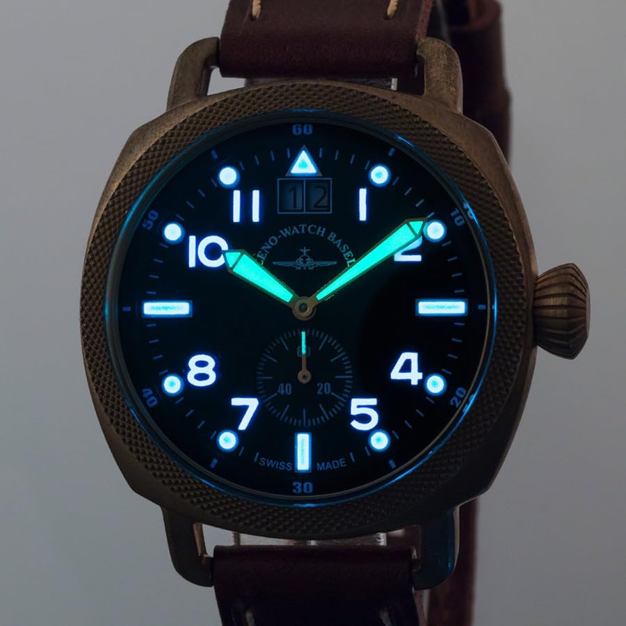 Amazon.co.jp: ZENO Vintage Bronze 腕時計 メンズ 【ビジネス