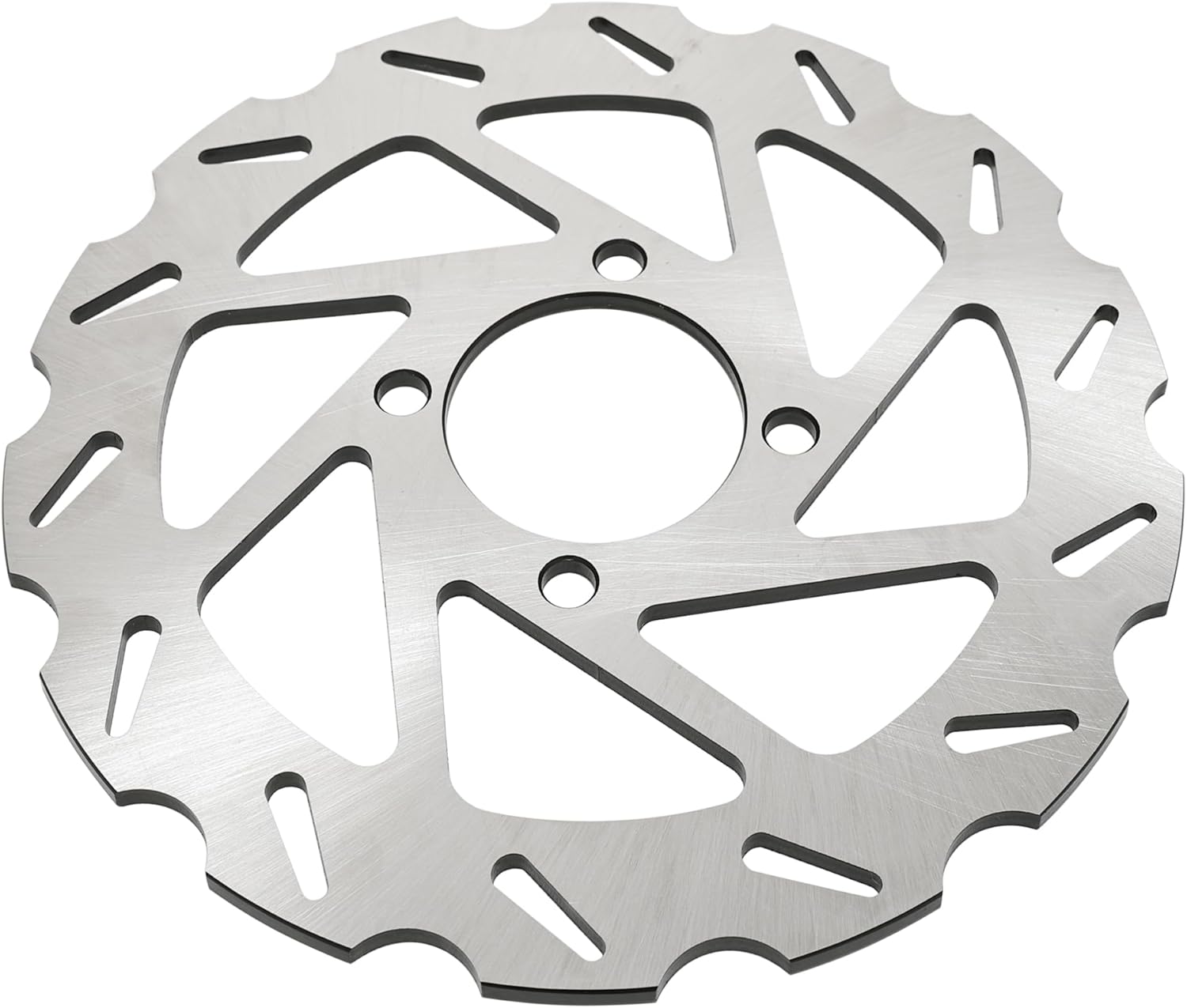 Rear Brake Disc Rotor ATV 200mm Fit for Yamaha Raptor 125 2011-2013, Raptor 250 2008-2013, Raptor 350 2004-2013, YFZ450 2004, 2005, 5TG-2582W-00-00, 4D3-2582W-00-00