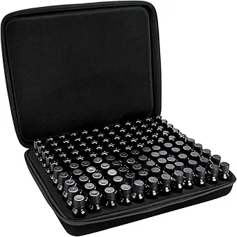 Hipiwe 120 Bottle EVA Essential Oil Storage Carrying Case