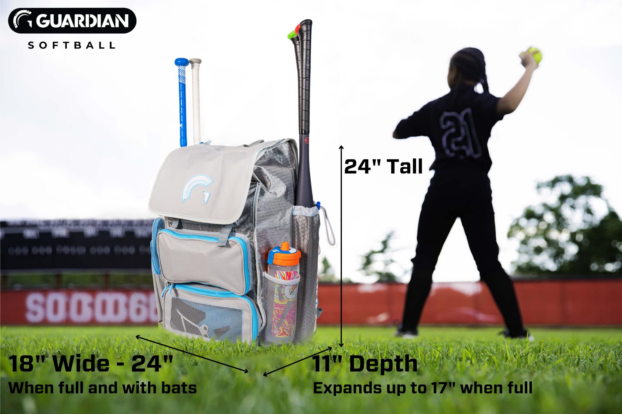 Sac à dos de baseball Diamond Drip | Sac de rangement en édition