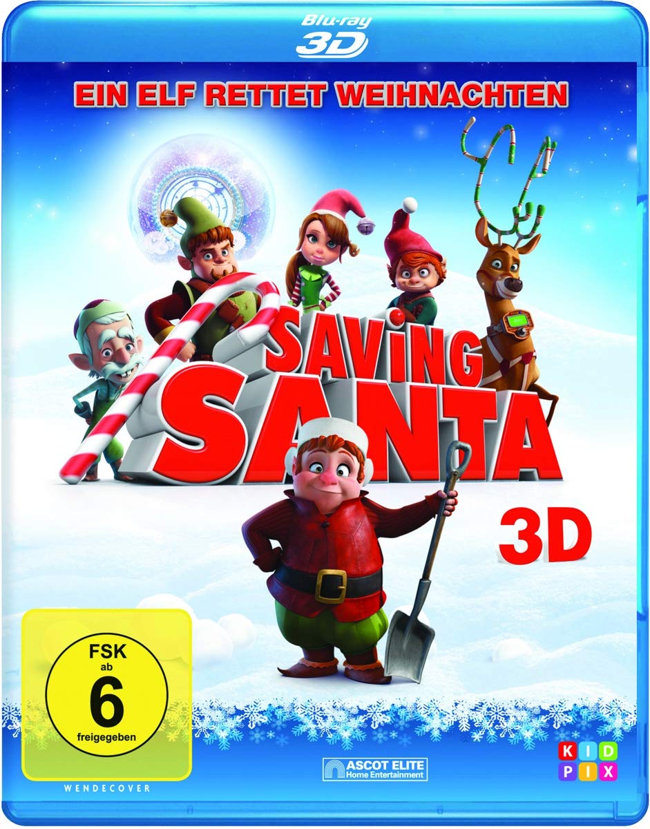 Saving Santa - Ein Elf rettet Weihnachten (3D Ver) (Blu-ray)