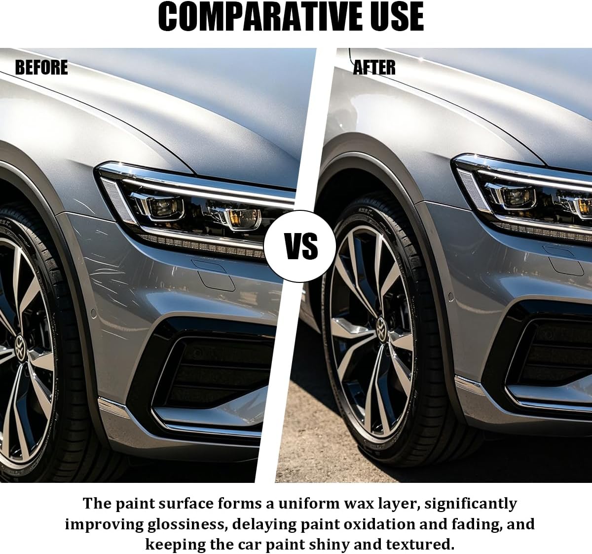 2PCS Car Tire Shine Applicator Pad, Reusable Hex-Grip Vehicle Wheel Shine Applicator Polishing Sponge Tool, Automotive Tire Detailing Cleaning Sponge Pad, Universal for SUV RV Truck image 5