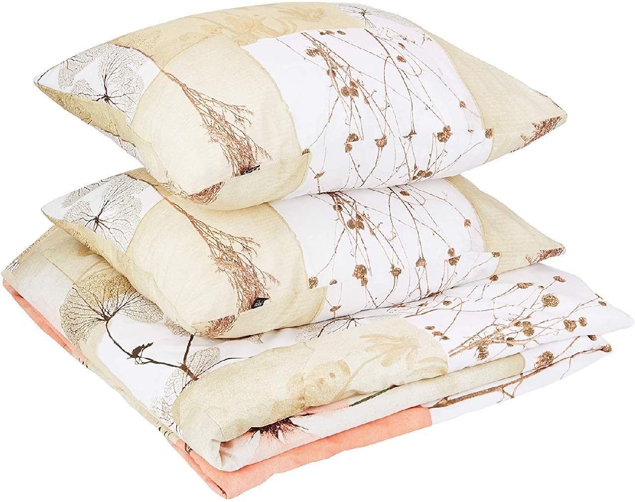 Housse de couette en coton beige ZO!Home Siya 260 cm pour grand lit double