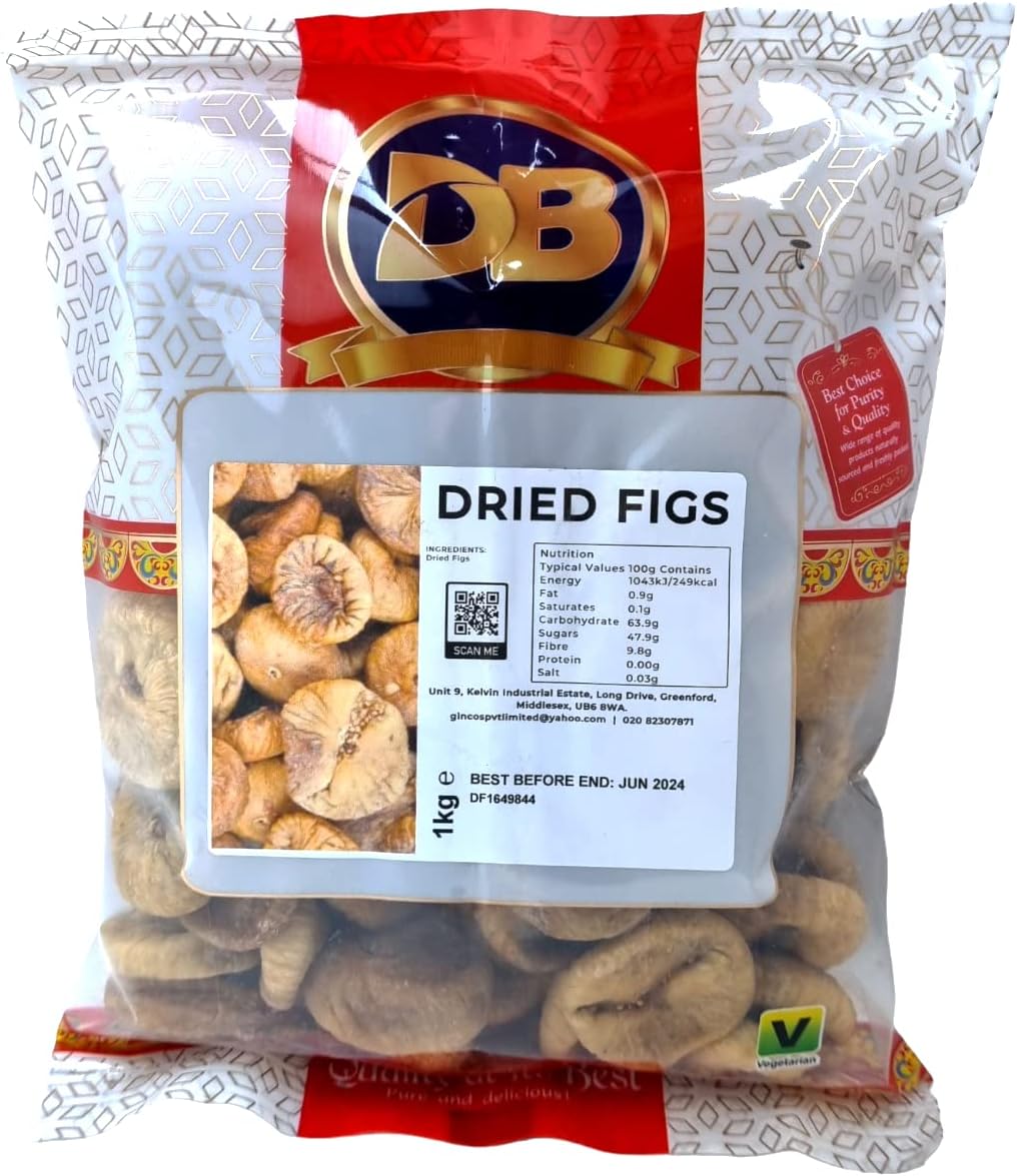 Dried Figs 1kg Figs are a perfect snack. No Additives or Preservatives. Naturally Sweet dried