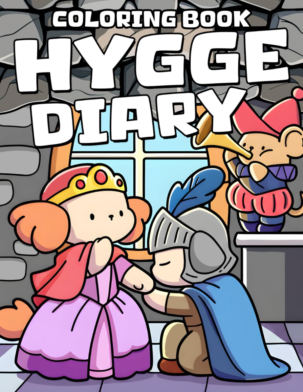 Hygge Diary: A Guided Coloring Journal with Cozy Cuties for Embracing Gratitude, Mindful Moments, and Simple Joys in Everyday Life