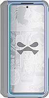 Vista 6 de Ghostek ATOMIC - Funda delgada para Samsung Galaxy Z Fold 5 con parte trasera transparente con parachoques de metal de aluminio de alta calidad