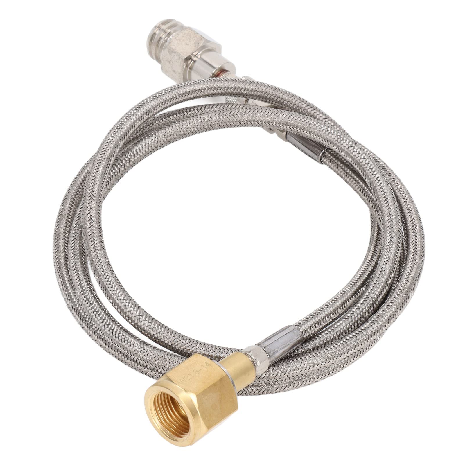 Naroote Soda Refill Adapter, Durable CO2 Cartridge Connector, Simplifies