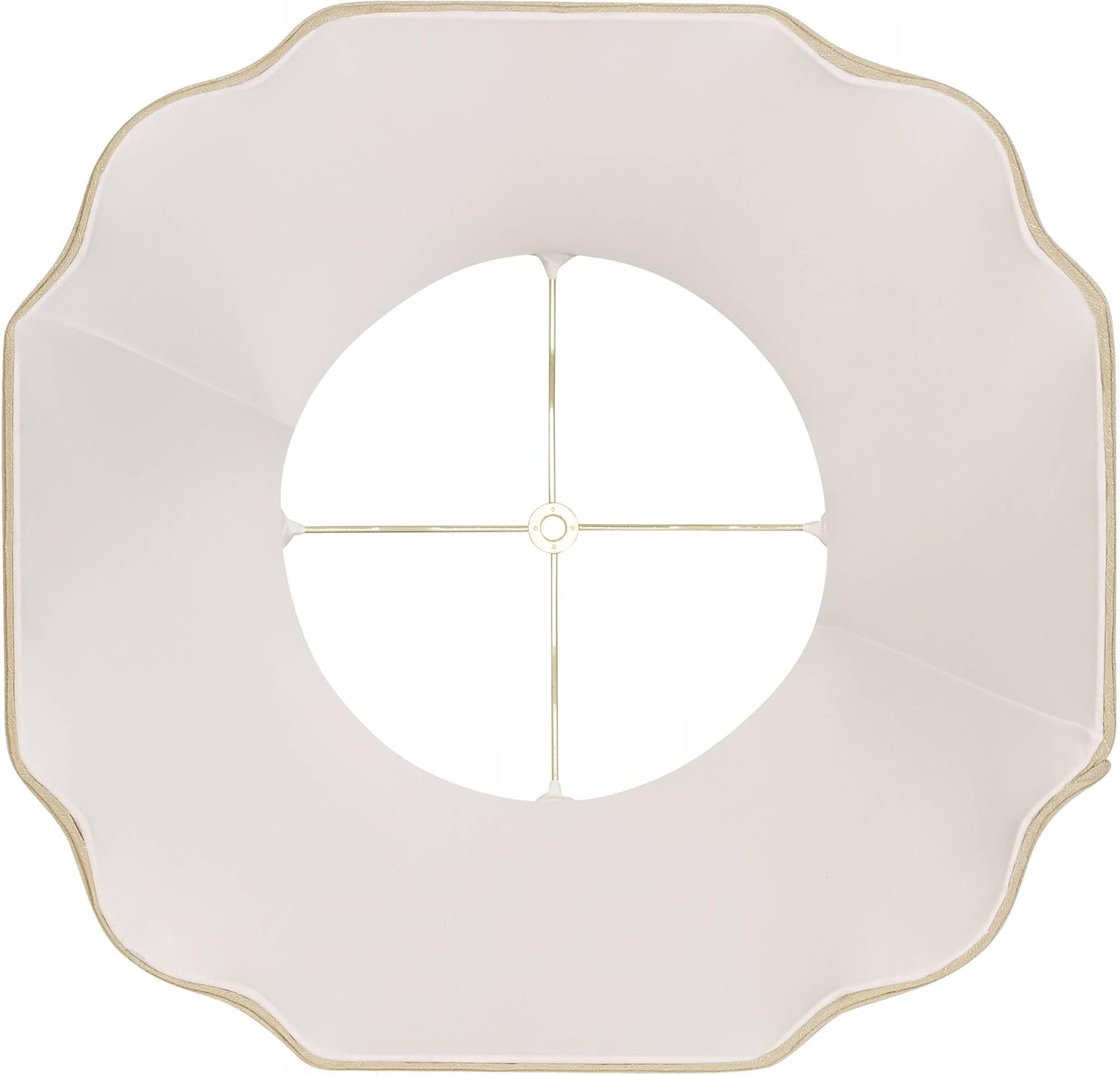 Gеt Dіѕсоunt 70% Prісе Taupe Large Curve Cut Corner Lamp Shade 11 Top x 18 Bottom x 15 Slant x 14.5 High (Spider) Replacement with Harp and Finial - Imperial Shade