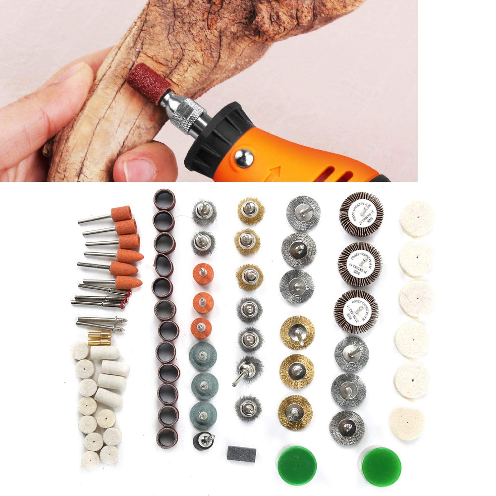 105 Pcs Rotary Tool Accessories Kit – Asian Tools Center