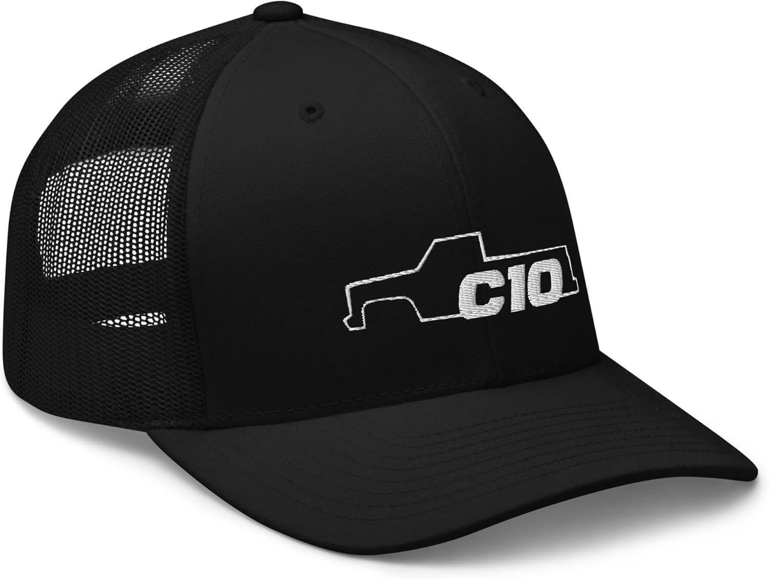 Aggressive Thread Squarebody C10 Hat Square Body Trucker Cap