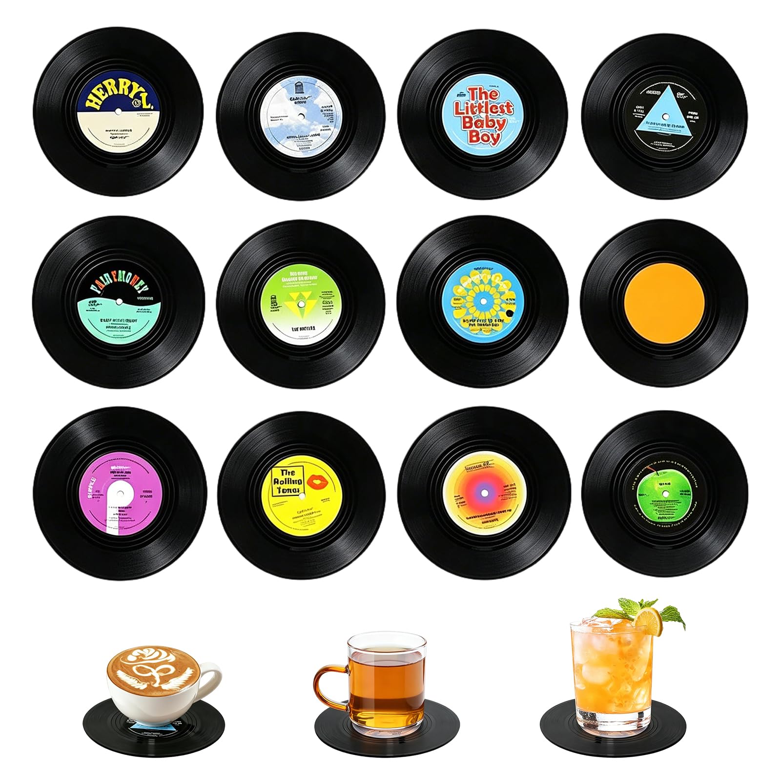 12 pièces dessous de verre set