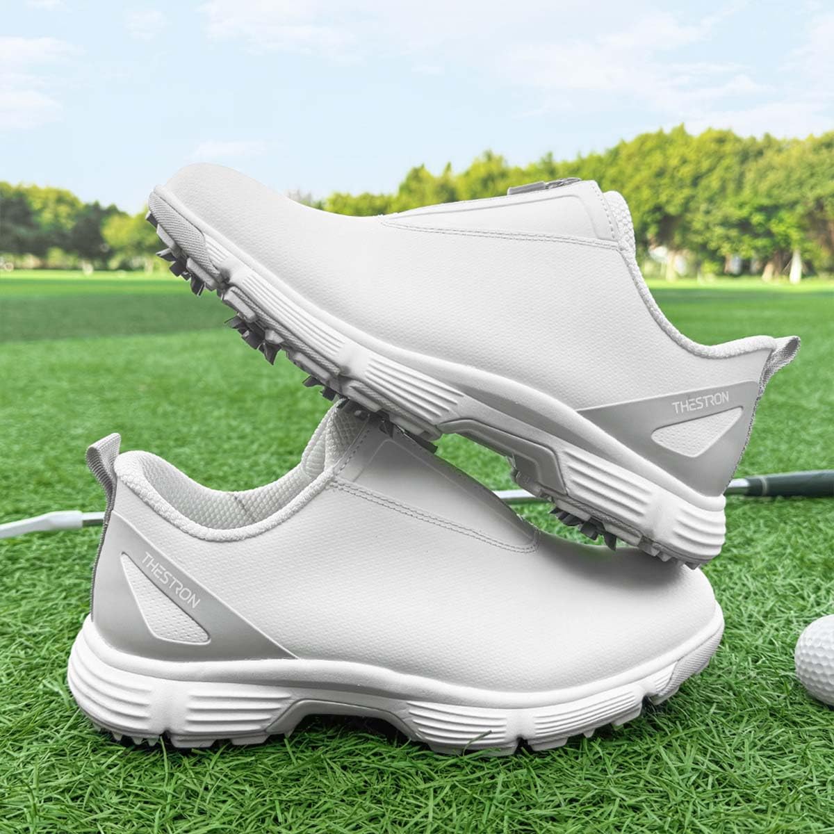 Zapatos De Entrenamiento Golf para Mujer con Clavos