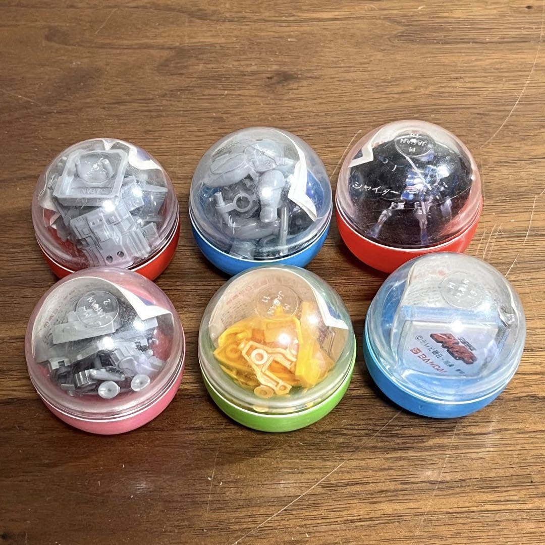 Amazon.co.jp: 当時もの 宇宙刑事シャイダー ガチャ 全6種
