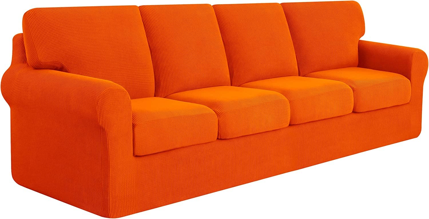 subrtex 9 Pieces Stretch Oversize Sofa Slipcover