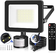 CLY Sensor Light Outdoor Motion Sensor Light Security Light LED Floodlight 25W Daylight Color 3000LM 6500K IP66 Waterproof Motion Sensor Work Light Floodlight Super Bright【2025 Latest Improvement