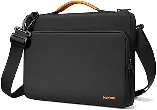 tomtoc 360° Custodia per 13 Pollici MacBook Air 2025 M4/A3240, M3/A3113 M2/A2681 M1/A2337, 13'' MacBook Pro M2/M1 2022-2016, Borsa a Tracolla per Notebook Adatta 13" iPad Pro, iPad Air M3 2025