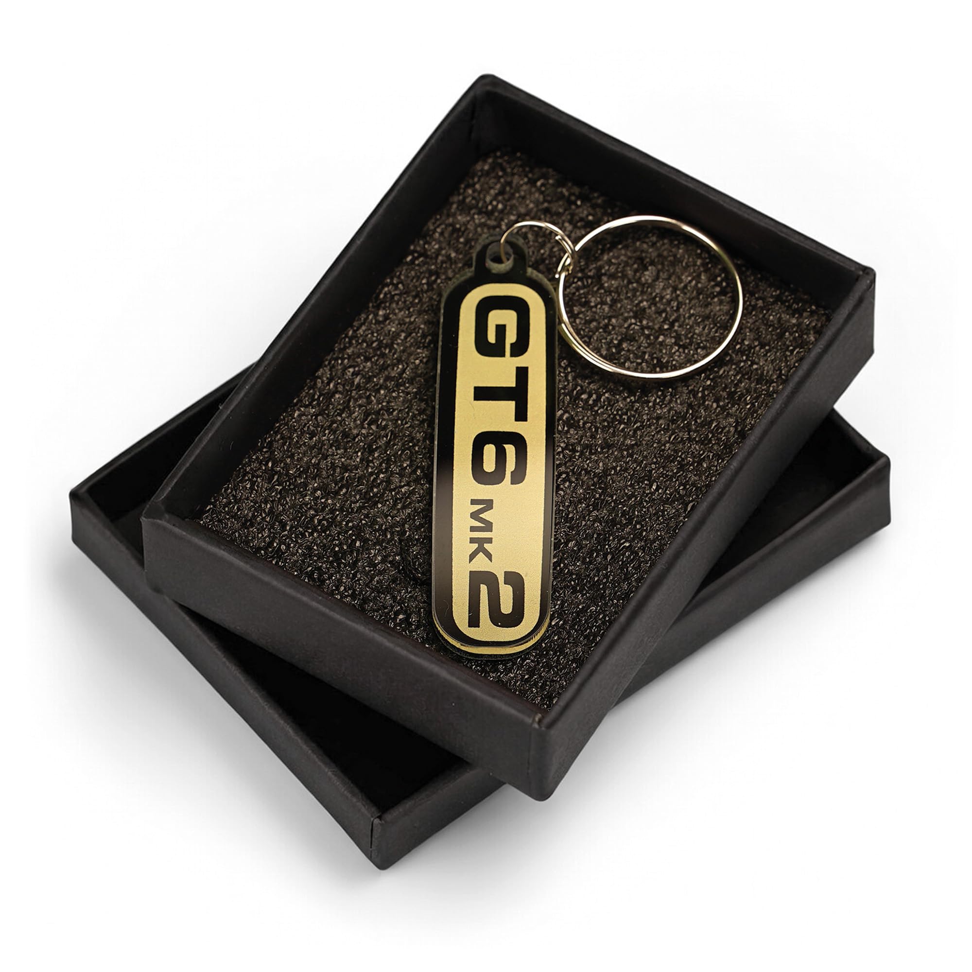 Triumph GT6 MK2 Keyring Classic British Car Keychain OFFICIAL LICENCED PRODUCT (Gift Box Packaging)