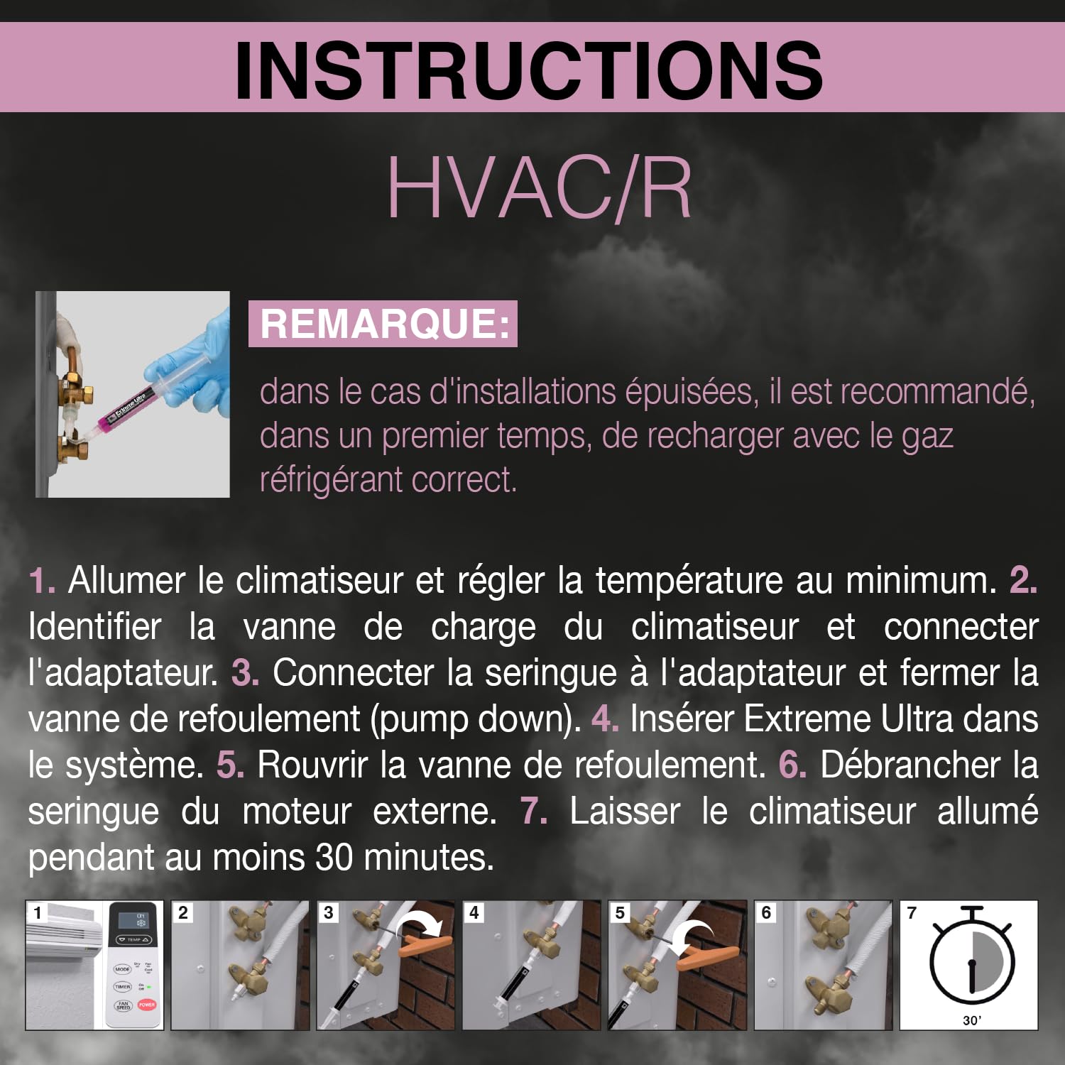 Errecom Extreme Ultra - 6 x 6 ml, Stop-Fuites pour Systèmes de Climatisation et Réfrigération et pour Systèmes de Climatisation de Véhicules (sans adaptateurs)